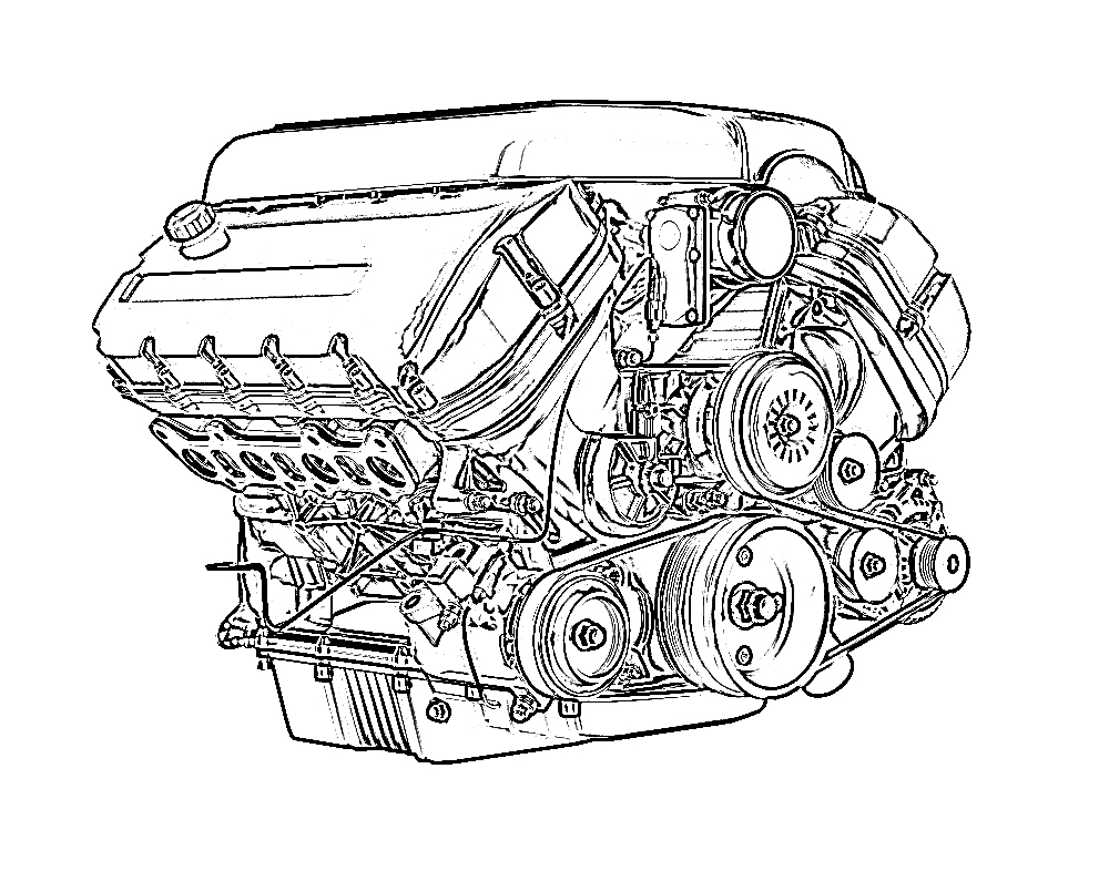 Used Auto Engine